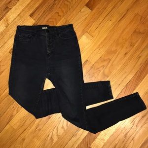 BDG high waist black skinny jeans